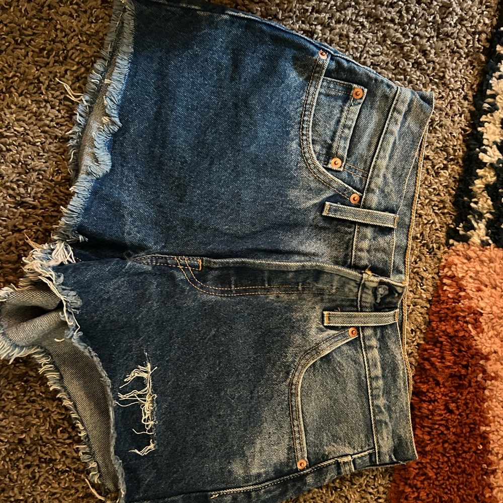 Levi's Indigo Denim Shorts
